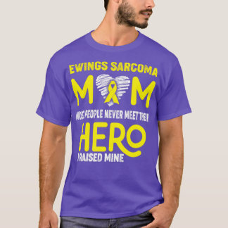 Ewings Sarcoma Momほとんどの人々は彼に会わない Tシャツ