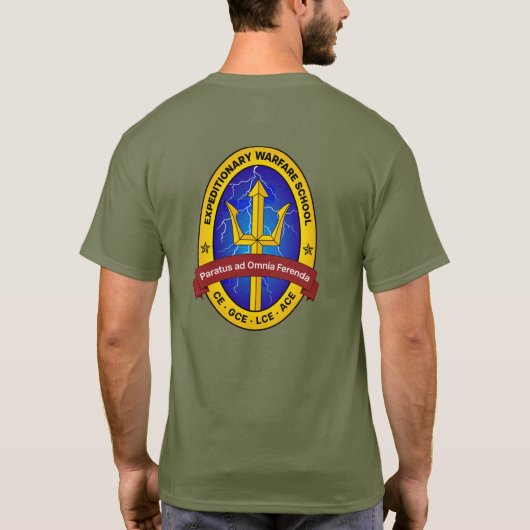 EWSスキビーシャツ Tシャツ (裏面)