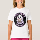Ewww People Stay Away Sticker - Funny Introvert Gh Tシャツ (正面)