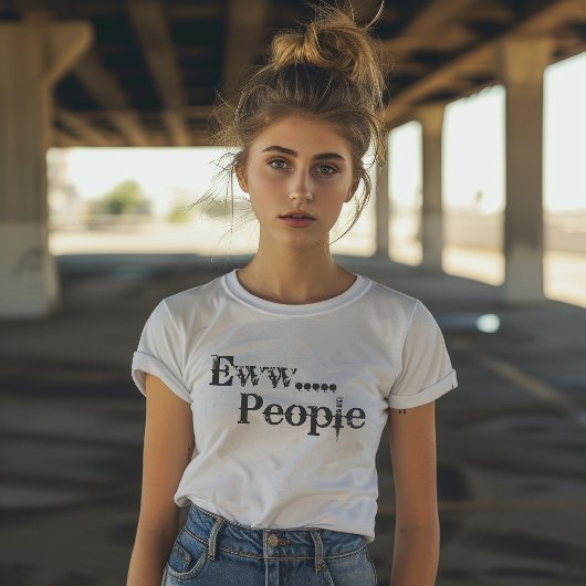 Ewww...PePeople内向 Tシャツ