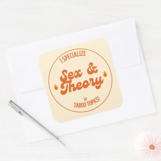 $exと理論 スクエアシール (封筒)