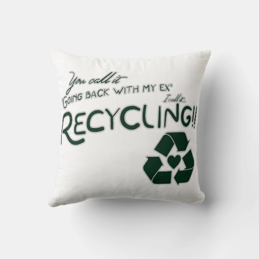 Exのリサイクル クッション (裏面)