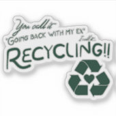 Exのリサイクル シール (正面)