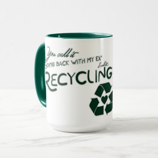 Exのリサイクル マグカップ (正面左)