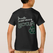 Exのリサイクル Tシャツ (裏面)