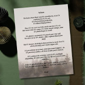 EXストーリーブレイクアップカード 案内状