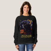Exデザイナー | カスタマイズ | ハロウィン スウェットシャツ (正面フル)