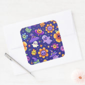 Exデザイナー | カスタマイズ | ハロウィン スクエアシール (封筒)