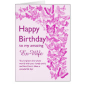 ex妻誕生日蝶 (正面)