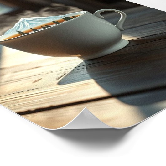 Ex醸造エスケープマイカップの山 ポスター (角)