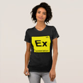 Ex – 実存主義化学周期表 tシャツ (正面フル)