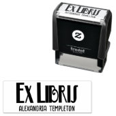 Ex Librisアールデコヴィンテージ文字ライブラリ書名 セルフインキングスタンプ (インサイチュ)