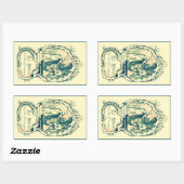 Ex Librisシール 長方形シール (シート)