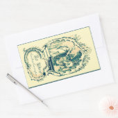 Ex Librisシール 長方形シール (封筒)