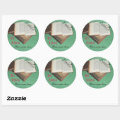 Ex Librisステッカー ラウンドシール (シート)