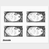 Ex Libris蔵書票 長方形シール (シート)