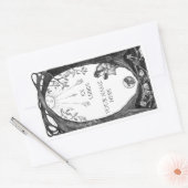 Ex Libris蔵書票 長方形シール (封筒)