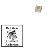 Ex Libris (のライブラリから)蔵書票 ラバースタンプ (押印)