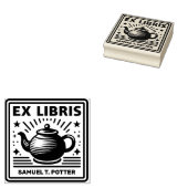 Ex Libris – ティーパーティー ラバースタンプ (押印)