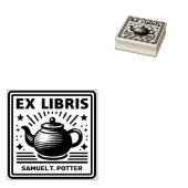 Ex Libris – ティーパーティー ラバースタンプ (押印)