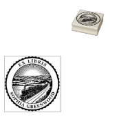 Ex Libris – ルーラルトレイン ラバースタンプ (押印)