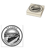 Ex Libris – ルーラルトレイン ラバースタンプ (押印)