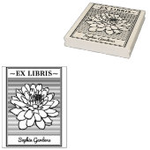 Ex Libris – 菊 ラバースタンプ (押印)
