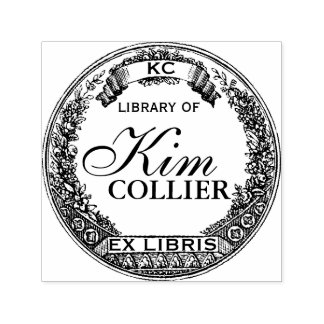 Ex Libris -蔵書票スタンプカスタマイズ- セルフインキングスタンプ
