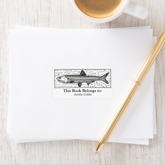 Ex Libris - Anchovy ラベル (インサイチュ)