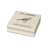 EX LIBRIS Bookplate | Personalized Library Book  ラバースタンプ (スタンプ)