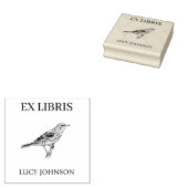 EX LIBRIS Bookplate | Personalized Library Book ラバースタンプ (押印)