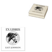 EX LIBRIS Bookplate Rubber Stamp | Personalized ラバースタンプ (押印)