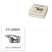 EX LIBRIS Bookplate Rubber Stamp | Personalized ラバースタンプ (押印)