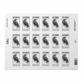 Ex Libris - Crow ラベル (フルシート)