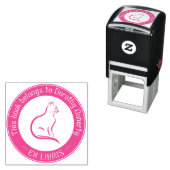 Ex Libris | Cute Cat Self-inking Stamp セルフインキングスタンプ (インサイチュ)