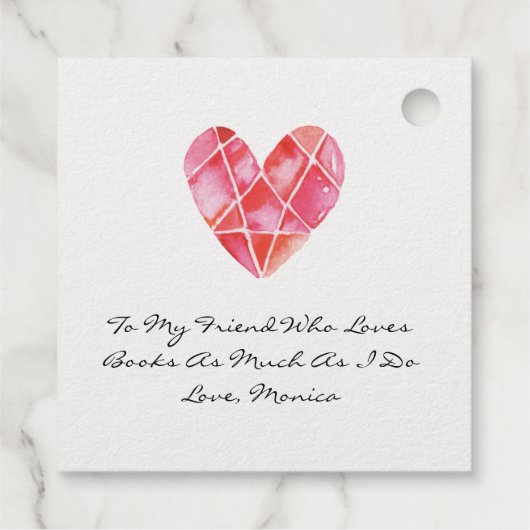 Ex Libris Dog Library Book C;lub Friendship フェイバータグ (裏面)