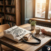 Ex Libris Personalized Book Lover Wildflower Aesth トートバッグ