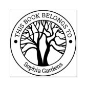 Ex Libris - Tree of Life ラバースタンプ (インプリント)