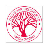 Ex Libris - Tree of Life 02 セルフインキングスタンプ (デザイン)