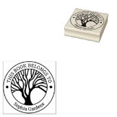 Ex Libris - Tree of Life 02 Rubber Stamp ラバースタンプ (押印)