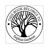 Ex Libris - Tree of Life 02 Rubber Stamp ラバースタンプ (インプリント)