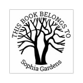 Ex Libris - Tree of Life v2 ラバースタンプ (インプリント)