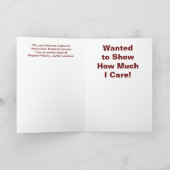 EX Medieve Cartoonのグリーティングカード用 カード (内部)