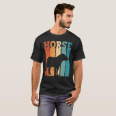 Ex Mormon Tapir Horse LDS Retro Exmo Horse_2 Tシャツ (正面フル)