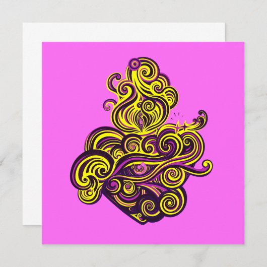 Ex-voto, sacré coeur, édition Flash Pink (正面/裏面)