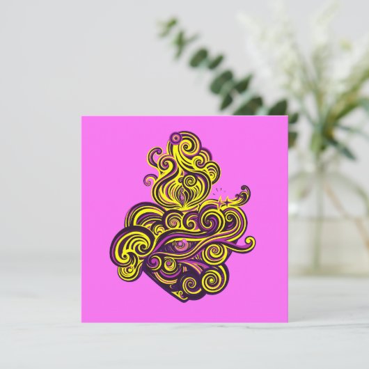 Ex-voto, sacré coeur, édition Flash Pink (スタンド正面)