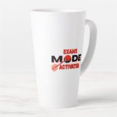 Exams Mode Activated Mug – Student Study Mug カフェラテマグ (右アングル)