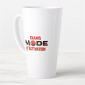Exams Mode Activated Mug – Student Study Mug カフェラテマグ (左アングル)