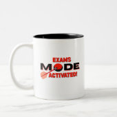 Exams Mode Activated Mug – Student Study Mug ツートーンマグカップ (左)