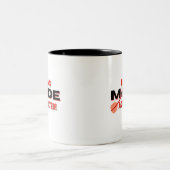 Exams Mode Activated Mug – Student Study Mug ツートーンマグカップ (中央)